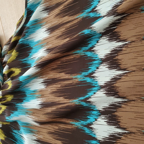 Banana Republic Multicolor Sleeveless Dress - Picture 10 of 10